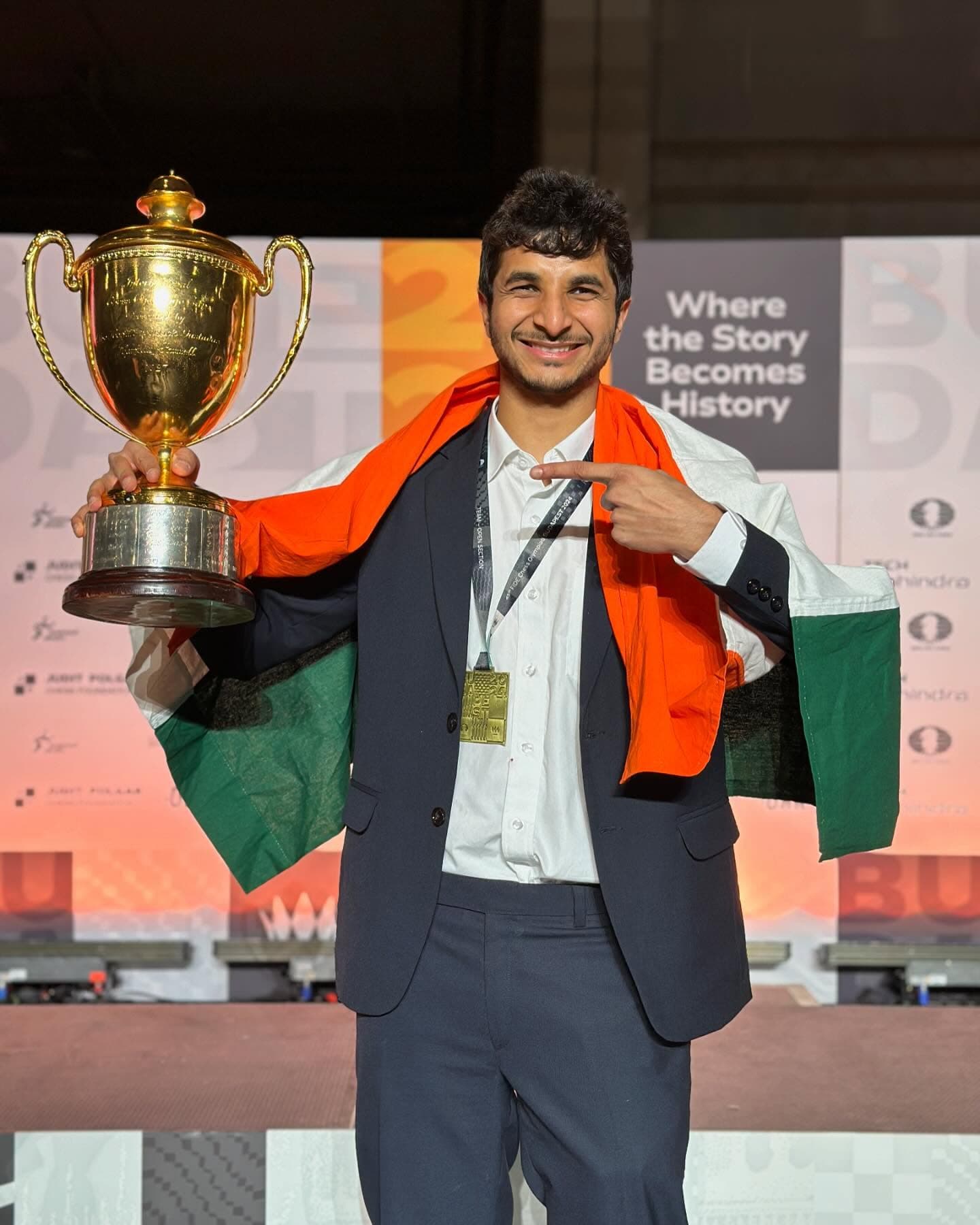 Grandmaster Vidit Gujrathi - Academy Alumnus